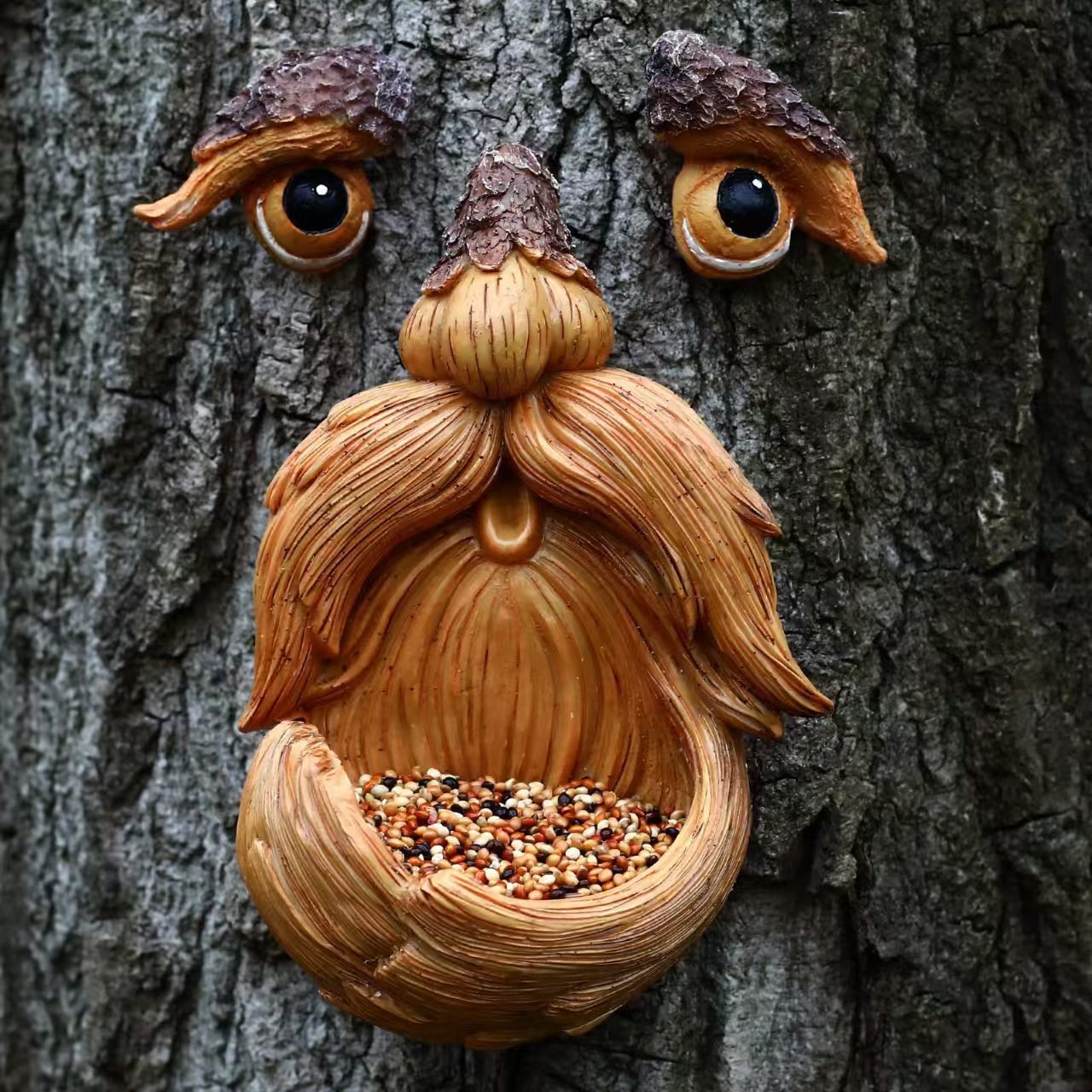 Tree Monster Bird Feeder: Unique Garden Ornament
