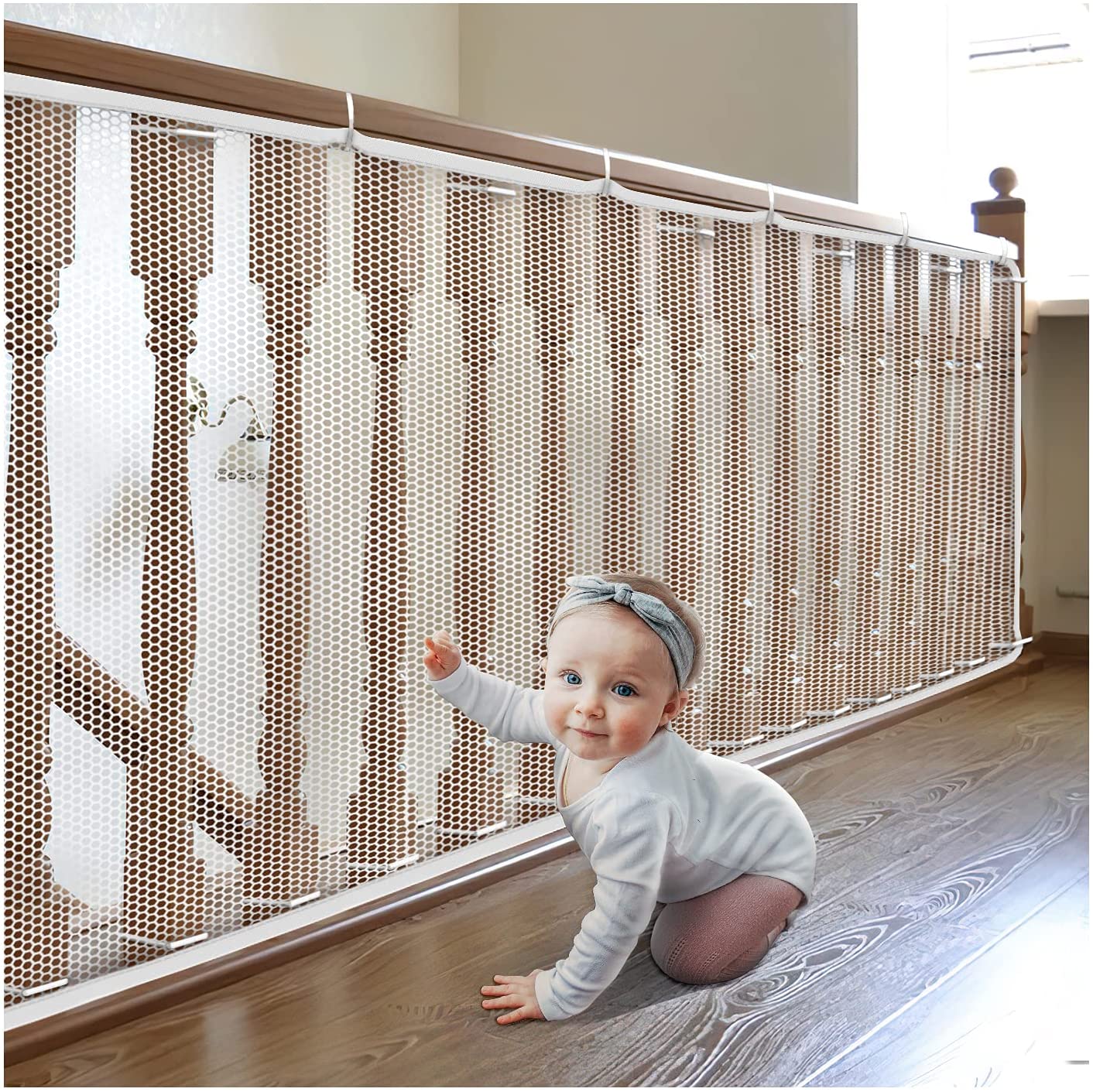 Safety Net 300x77cm - Durable Stair & Balcony Guard