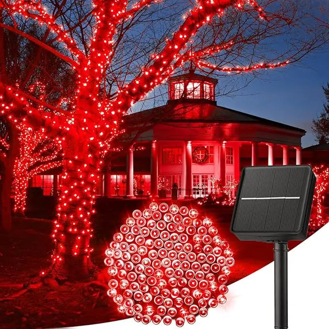 Solar String Lights 30/100 LED 8 Modes for Festivals