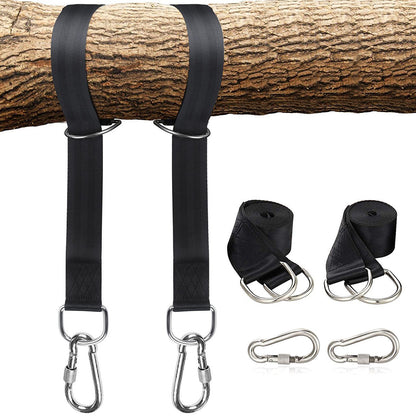 Nylon Straps: Heavy Duty Tree Swing Straps Kit 5FT, 2200LB Support