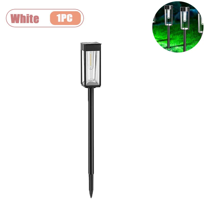 Outdoor Solar Pathway Lights IP65 Waterproof Outdoor 1-2PCS