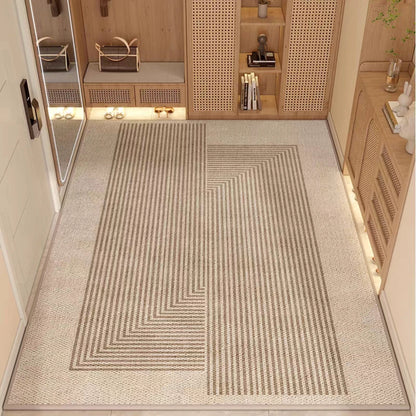 Outdoor Rug: Crystal Velvet Checkered Carpet - Soft, Slip-Resistant Decor