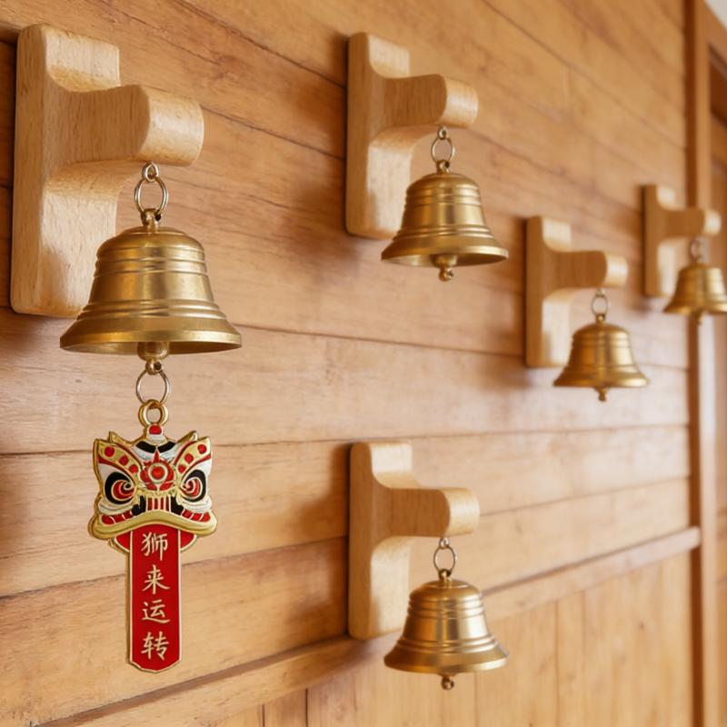Wood Door Bell: Japanese Wind Chime & Entry Reminder