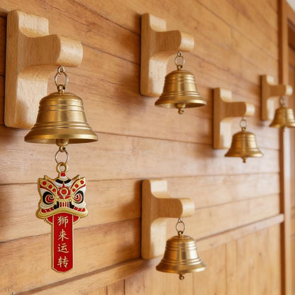 Wood Door Bell: Japanese Wind Chime & Entry Reminder