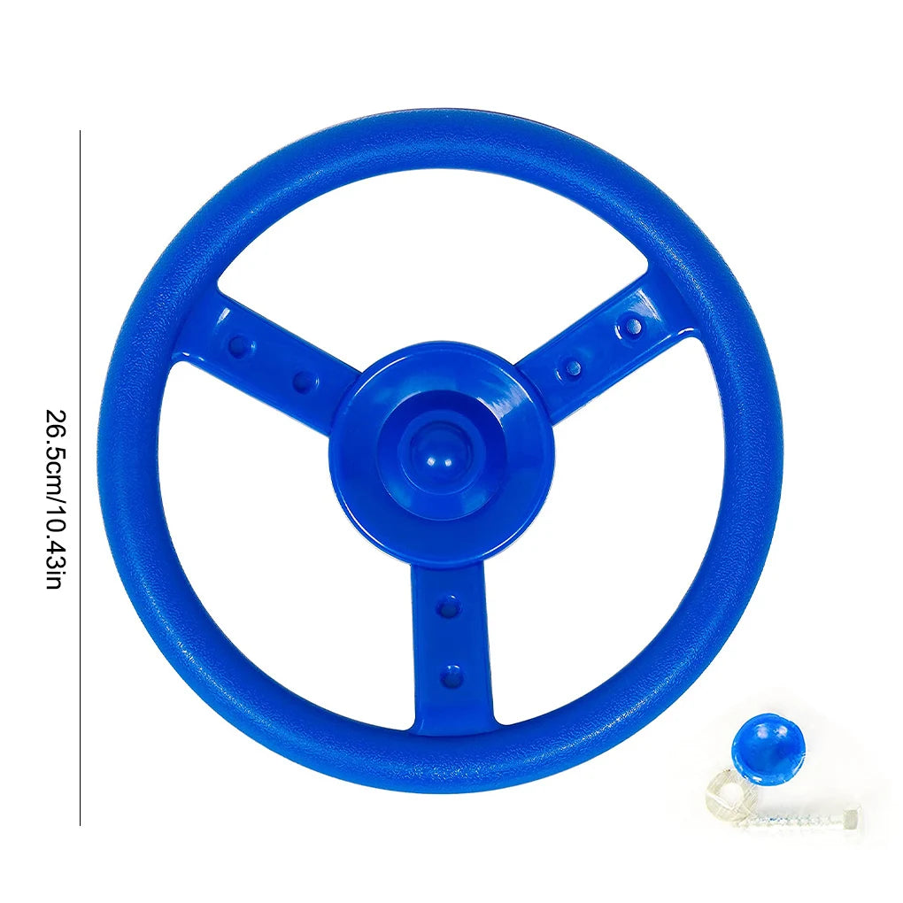Steering Wheel Swing Set - Interactive Playground Accessory