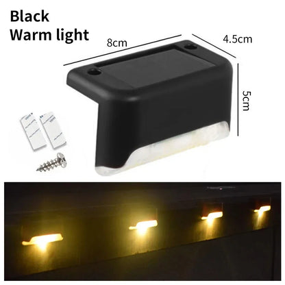 Outdoor Solar Light: LED Solar Deck Lights - Waterproof Outdoor Step Lighting