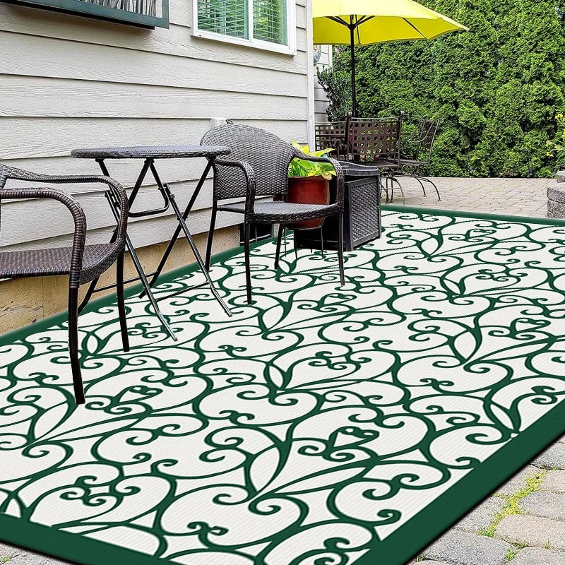 Outdoor Rug: Camping Carpet Large Waterproof Outdoor Picnic Blanket