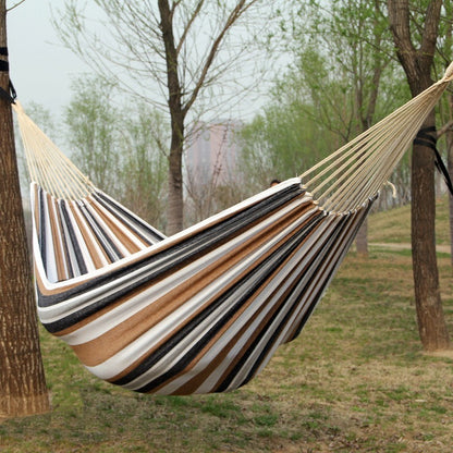 Outdoor Canvas Hammock - High-Strength Nylon Design
