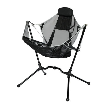 Lightweight Folding Camping Chair - Mesh Seat for Cool Comfort