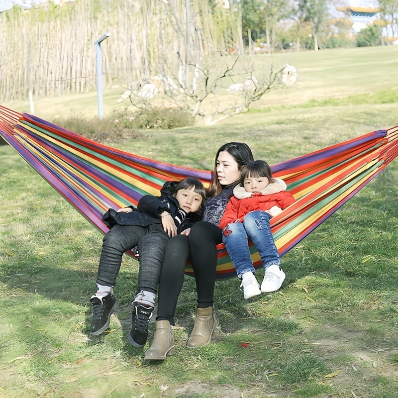 Outdoor Hammock Anti-Slip Swing Chair - Foldable & Portable