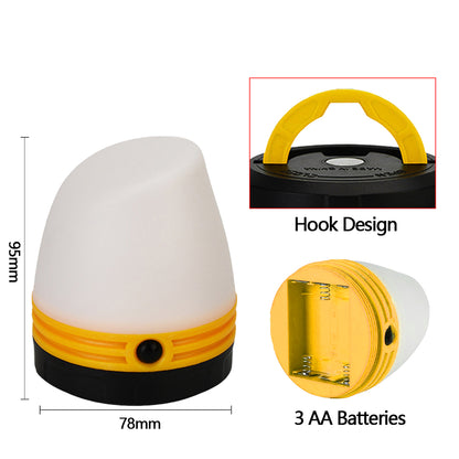 LED Camping Lights: Magnetic Base, Portable & Emergency Ready