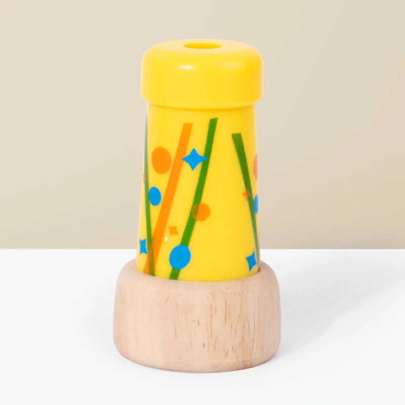 Kaleidoscope Toy: Classic Wooden Kaleidoscope Toy for Kids