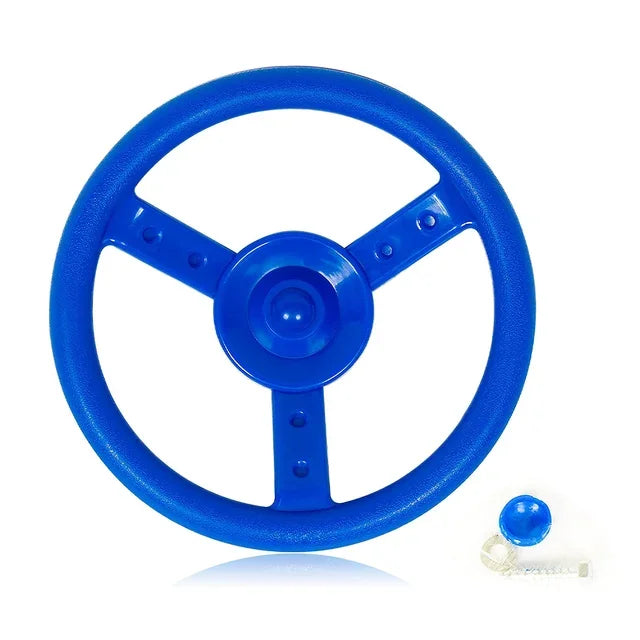 Steering Wheel Swing Set - Interactive Playground Accessory