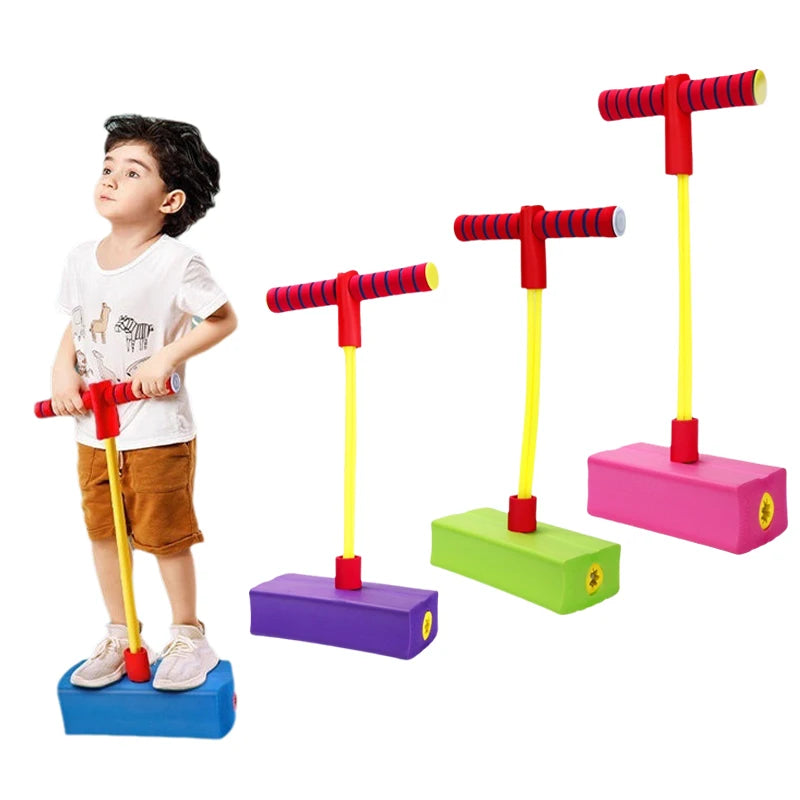 Education Toys: Kids Frog Jumping Toy - Grow Taller & Balance Exercise