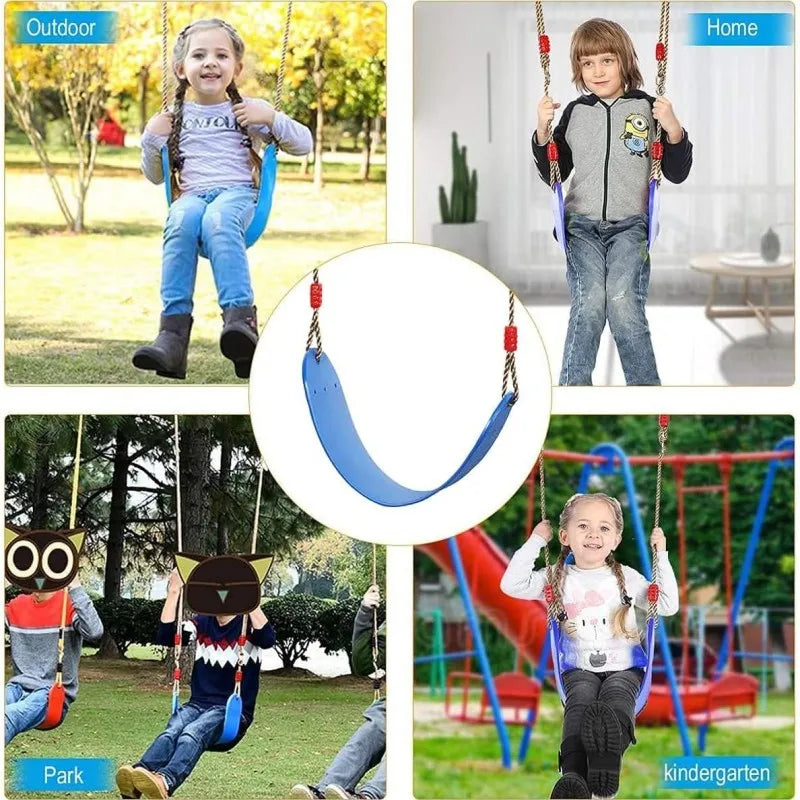 Swingset: Children's Gymnastic Ring Swing - Outdoor Fun