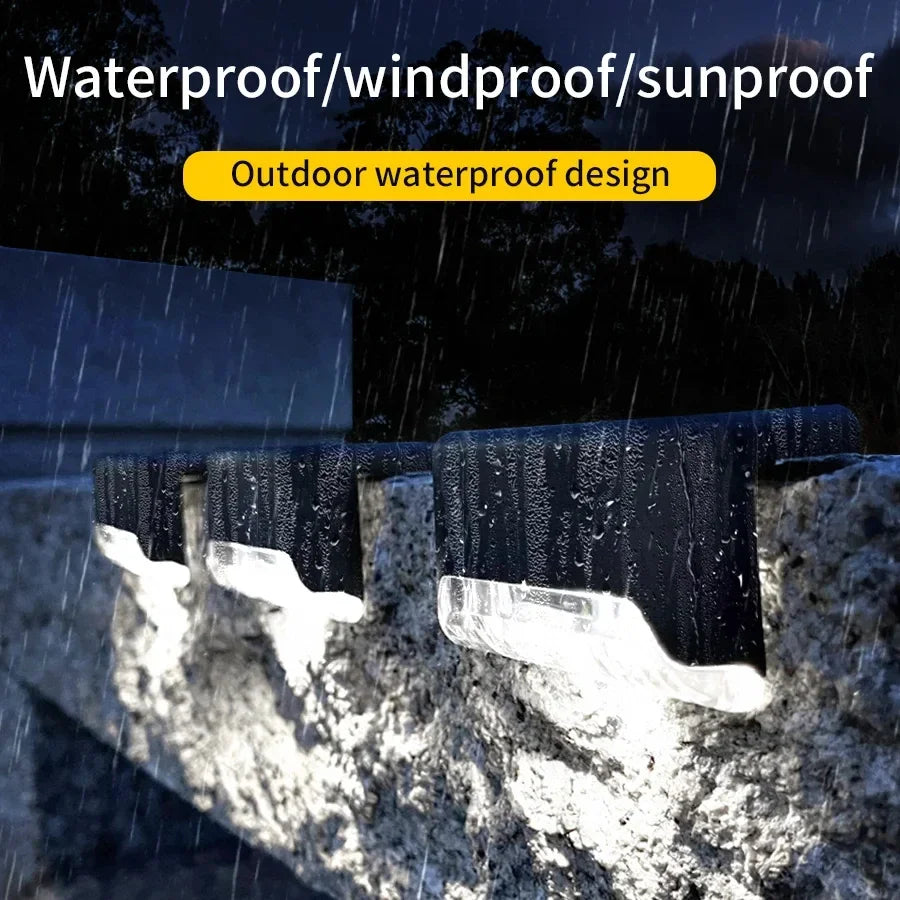 Outdoor Solar Light: LED Solar Deck Lights - Waterproof Outdoor Step Lighting