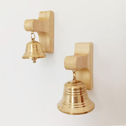 Wood Door Bell: Japanese Wind Chime & Entry Reminder