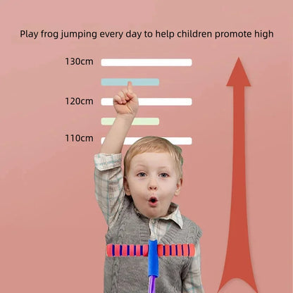 Education Toys: Kids Frog Jumping Toy - Grow Taller & Balance Exercise