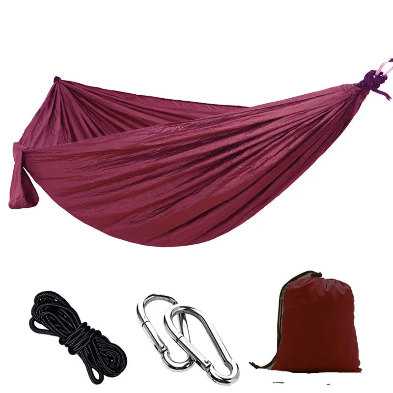Outdoor Hammock: Portable Double & Single Hammocks with Tree Straps