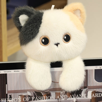 Plush Toys: Plush Animal Desktop Companions - Cute Cat, Fox, Pig & More