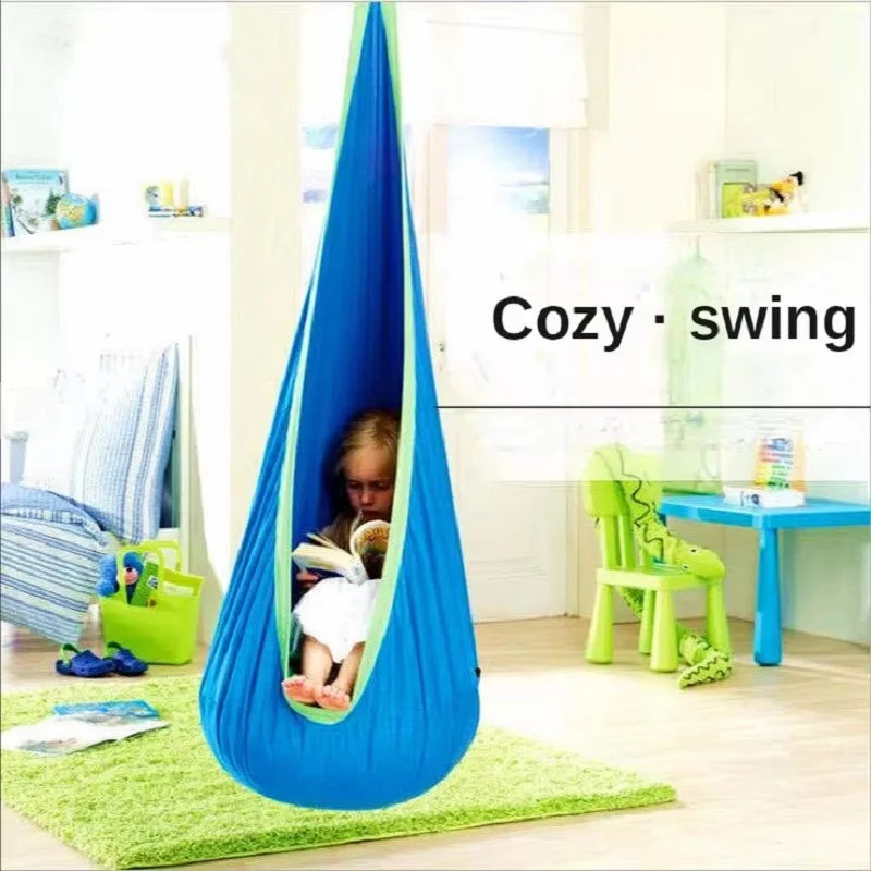 Pod Swing Seat Set: Indoor/Outdoor Child Hammock