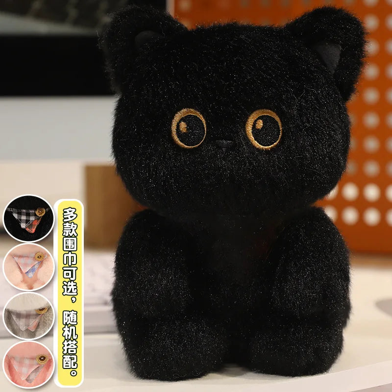 Plush Toys: Plush Animal Desktop Companions - Cute Cat, Fox, Pig & More