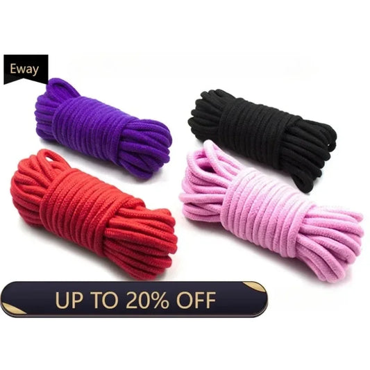 Paracord Rope: 8mm Soft Cotton Rope Strap - Exquisite Strapping Solution