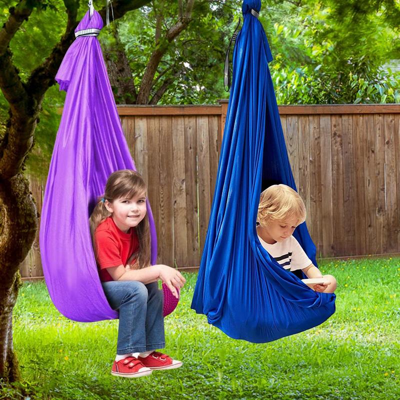 Kids Sensory Swing Hammock - Calming & Adjustable for Nursery
