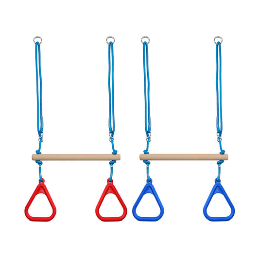 Swing Outdoor: Swing Set Trapeze Bar - Outdoor Playground Fun