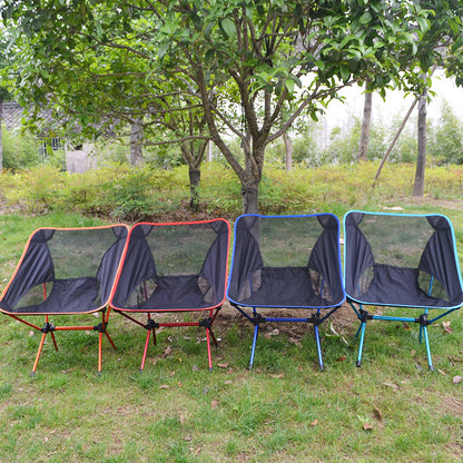 Camping Chair - Alloy Folding: Portable Beach, Camping & BBQ Essential