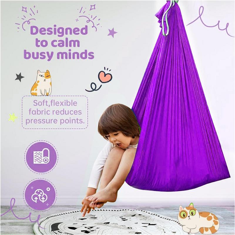 Kids Sensory Swing Hammock - Calming & Adjustable for Nursery