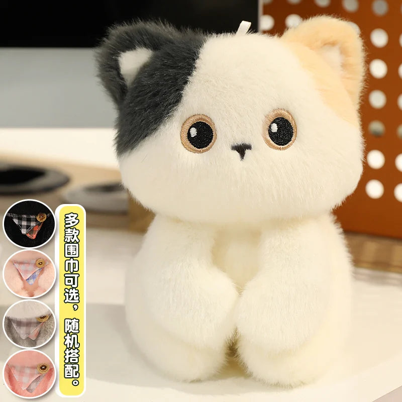 Plush Toys: Plush Animal Desktop Companions - Cute Cat, Fox, Pig & More
