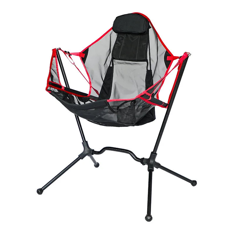Lightweight Folding Camping Chair - Mesh Seat for Cool Comfort