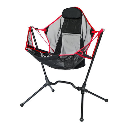 Lightweight Folding Camping Chair - Mesh Seat for Cool Comfort