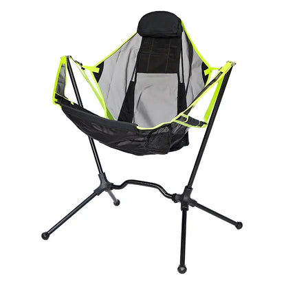 Lightweight Folding Camping Chair - Mesh Seat for Cool Comfort