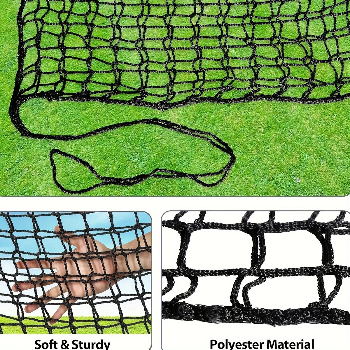 Safety Net, Climbing Cargo Net, Playground Safety Net, Back Yard Net, Treehouse Accessories Outdoor Equipment Set Double Layers