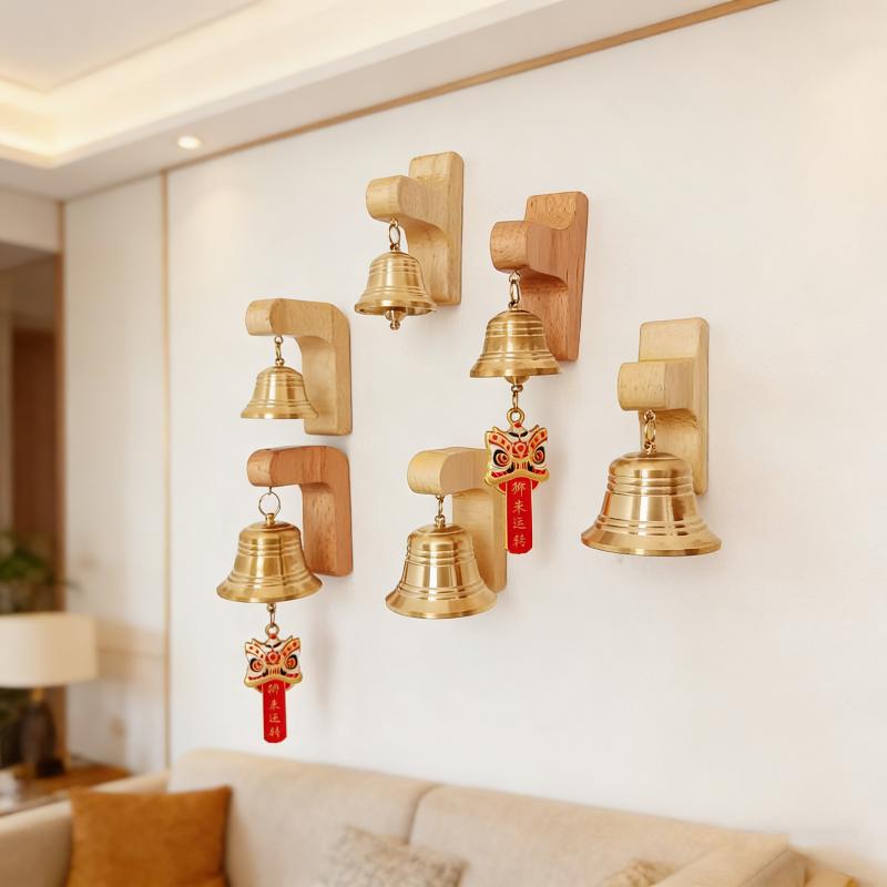 Wood Door Bell: Japanese Wind Chime & Entry Reminder