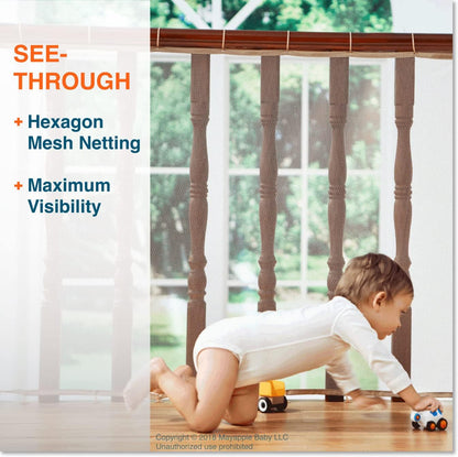 Safety Net: Banister Guard, Baby Proof Balcony & Stairway