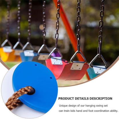 Swingset: Children's Gymnastic Ring Swing - Outdoor Fun