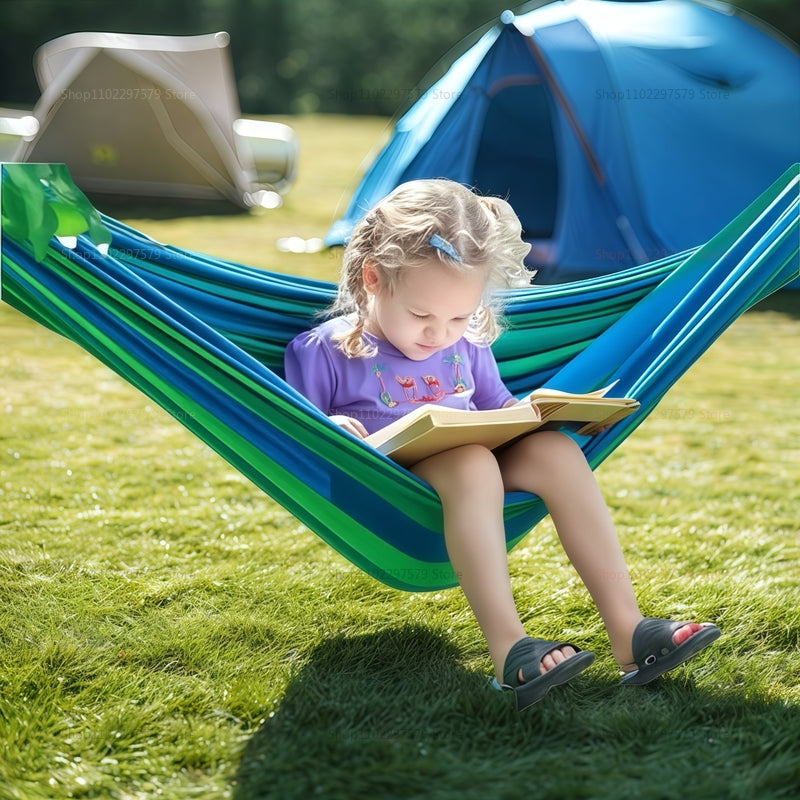 Outdoor Hammock: Double Hang Bed for Camping & Beach