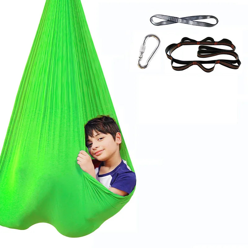 Sensory Swing: Children's Sensory Therapy Hammock Swing - Indoor/Outdoor