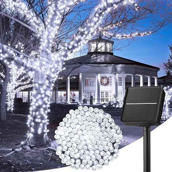 Solar String Lights 30/100 LED 8 Modes for Festivals