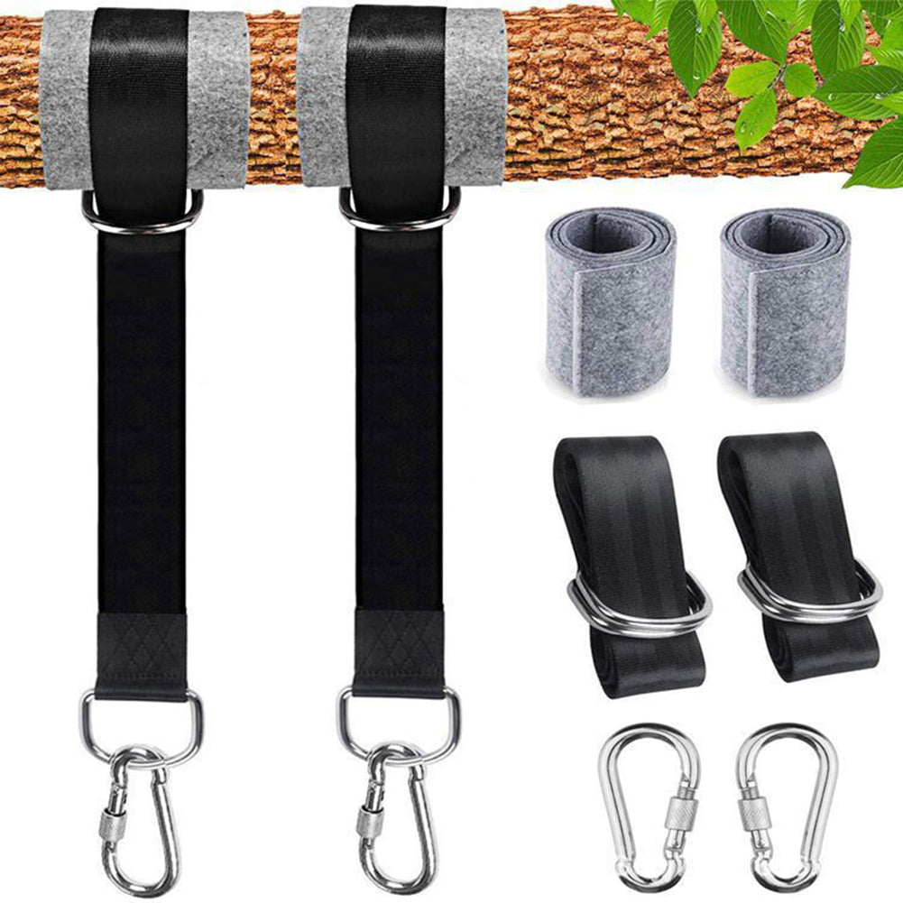 Nylon Straps: Heavy Duty Tree Swing Straps Kit 5FT, 2200LB Support