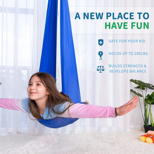 Sensory Swing: Children's Sensory Therapy Hammock Swing - Indoor/Outdoor