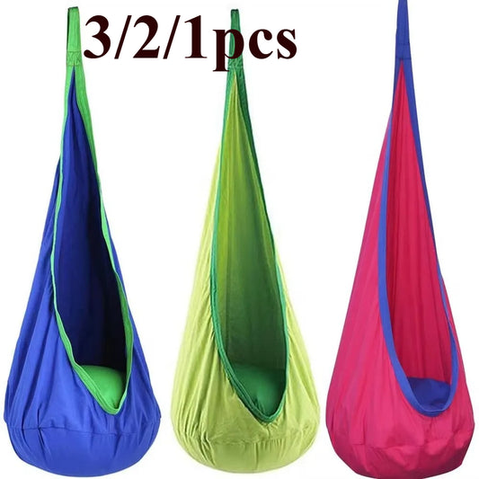 Pod Swing Seat Set: Indoor/Outdoor Child Hammock