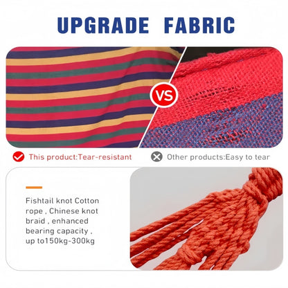 Outdoor Hammock: Double Hang Bed for Camping & Beach