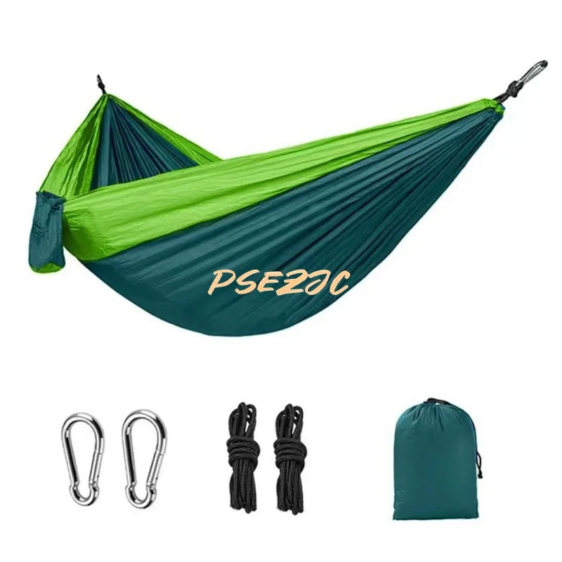 Outdoor Hammock: Portable 2-Person Parachute Cloth