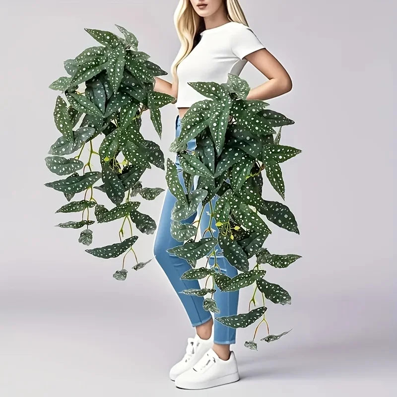 100cm Large Artificial Hanging Plants Fake Hanging Vines for Indoor Outdoor Decoration Wedding Party Christmas Decor 2026