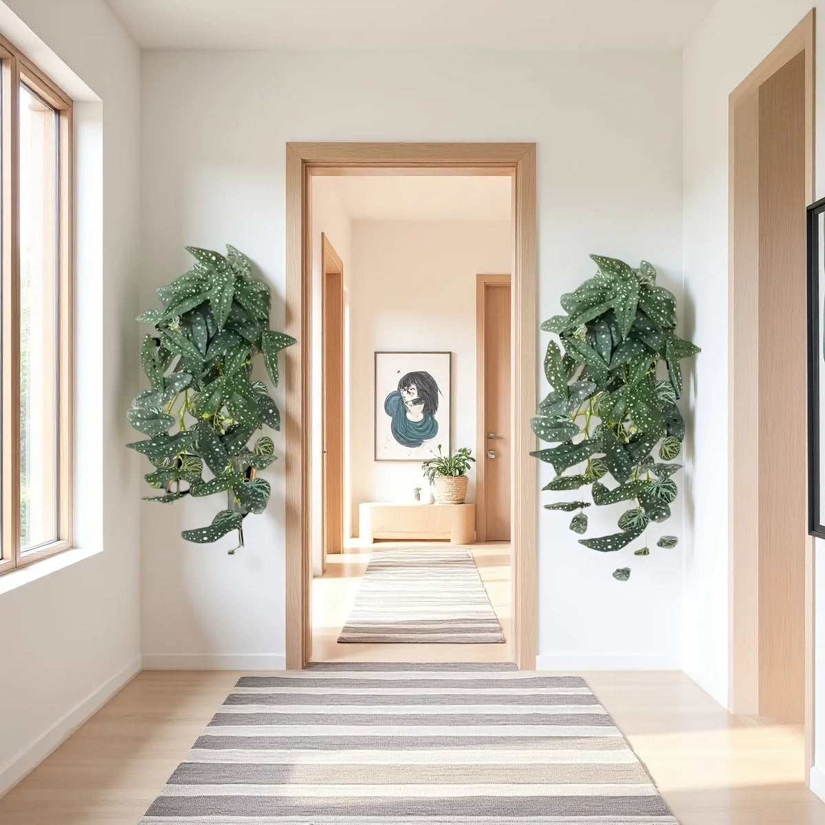 100cm Large Artificial Hanging Plants Fake Hanging Vines for Indoor Outdoor Decoration Wedding Party Christmas Decor 2026