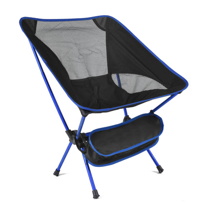 Camping Chair - Alloy Folding: Portable Beach, Camping & BBQ Essential